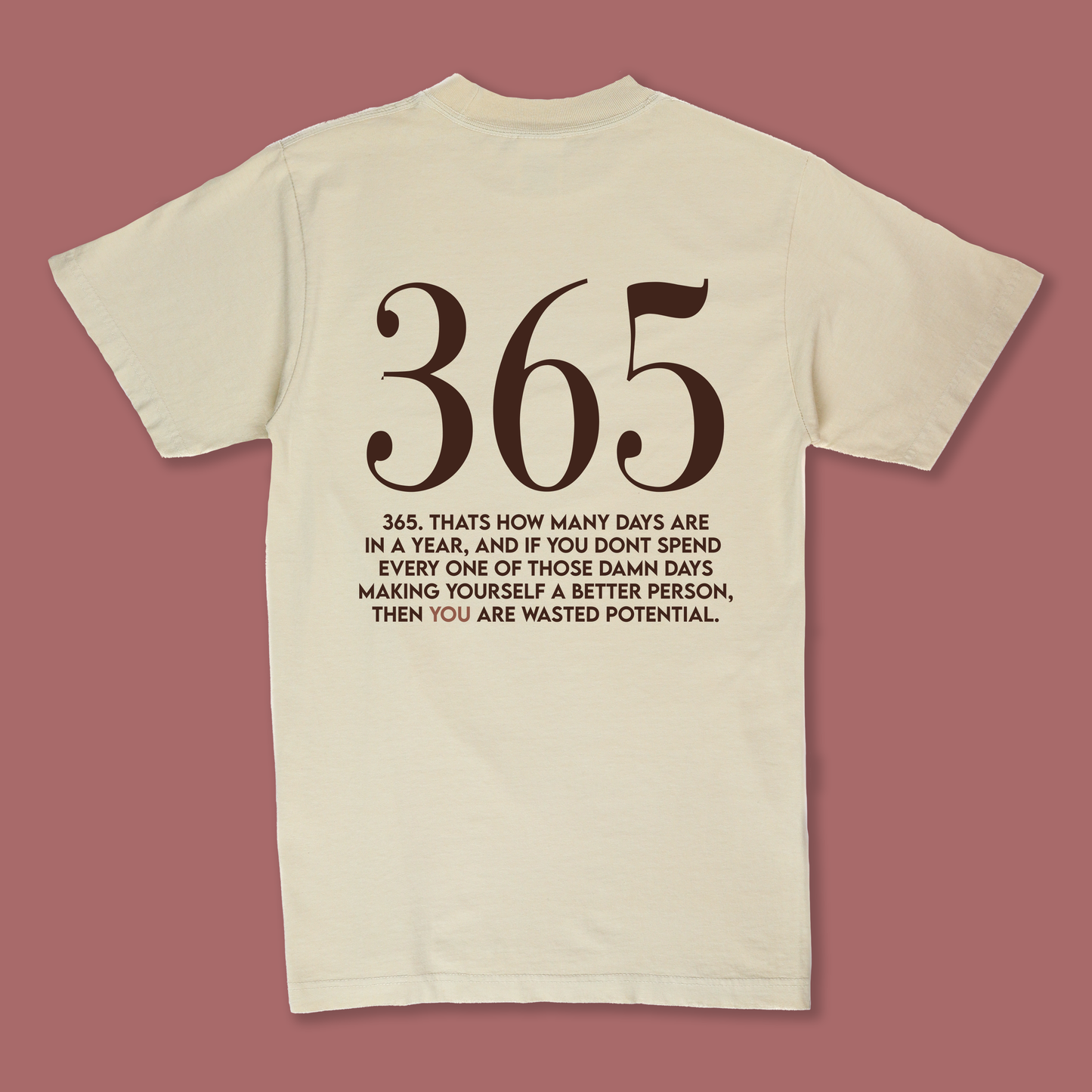 365 Tee | Cream