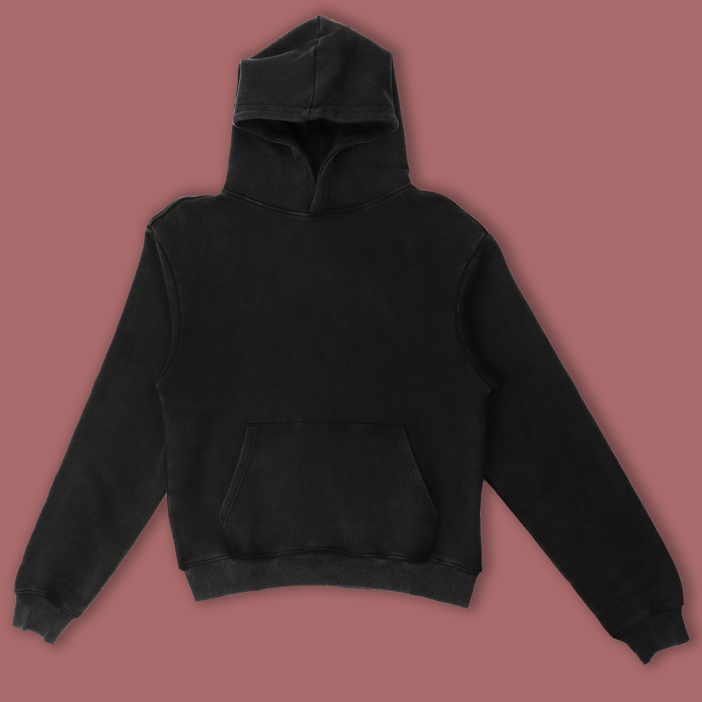 Blanks Heavyweight Black Hoodie