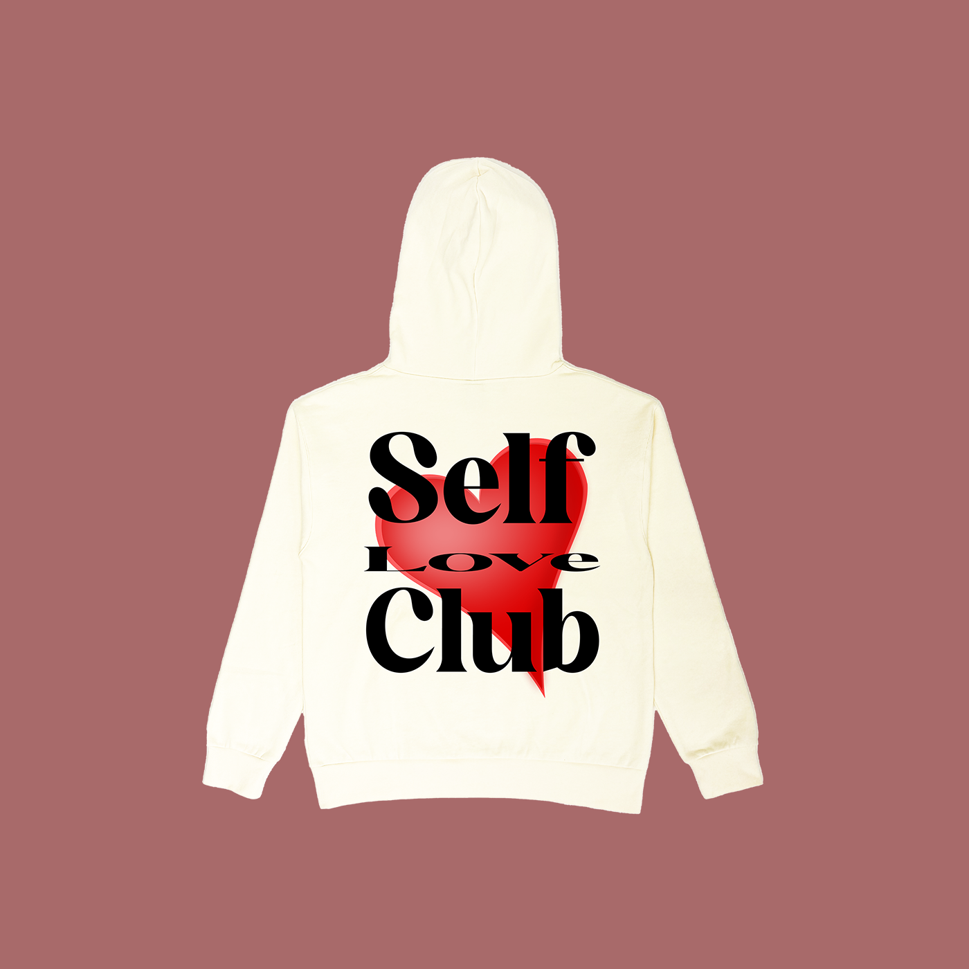 PREMIUM Self Love Hoodie | Bone