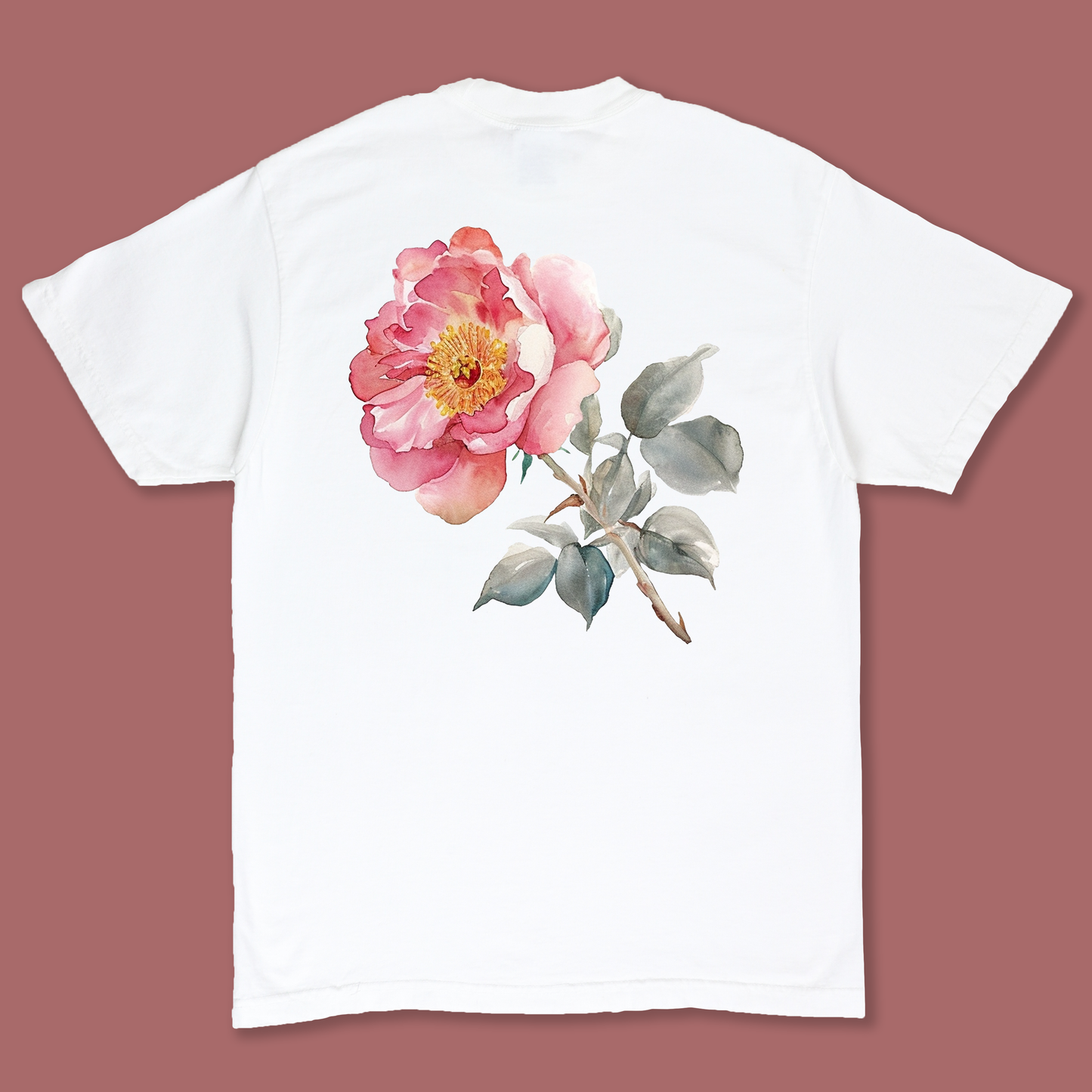 Flower Tee | White