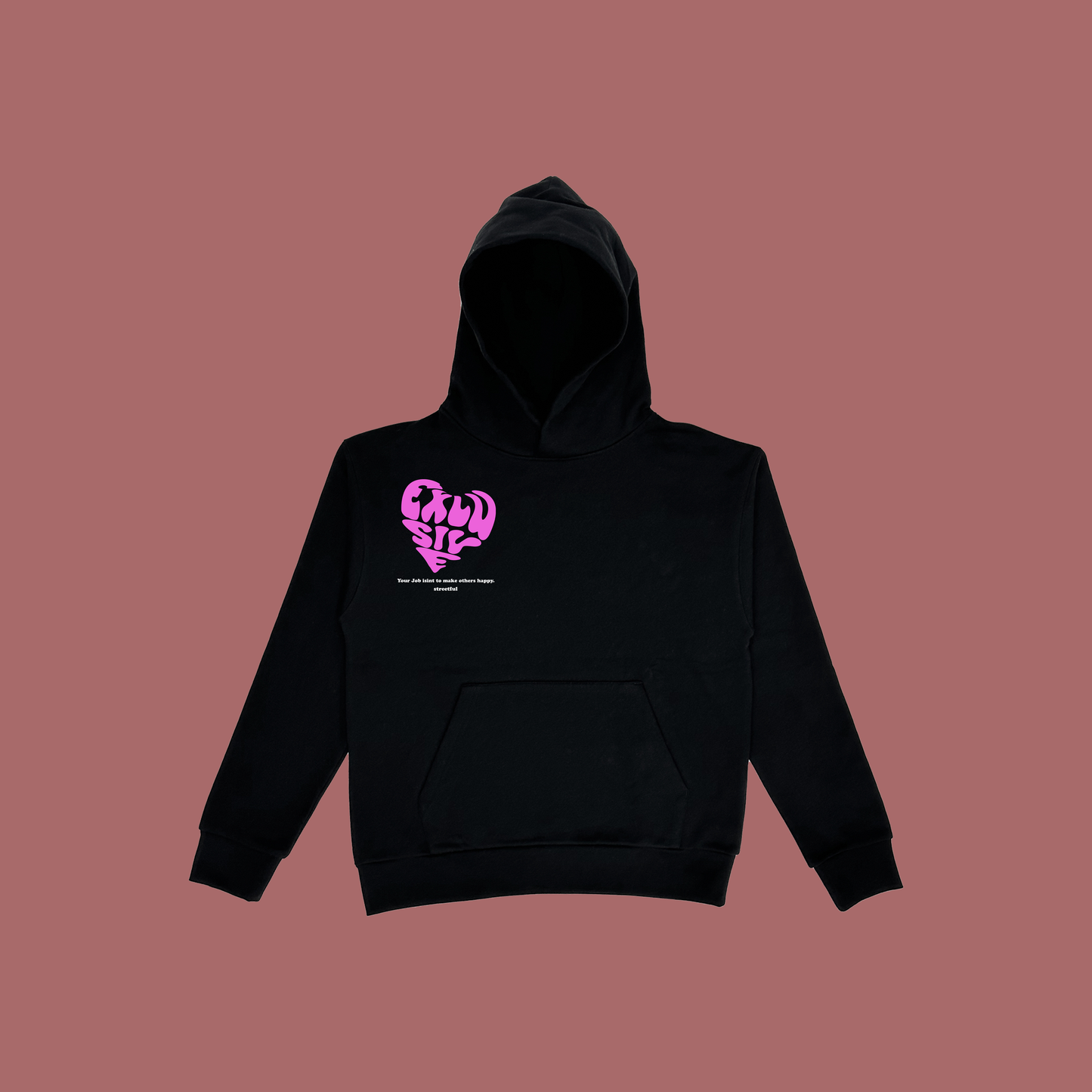 PREMIUM Pink Heart Hoodie